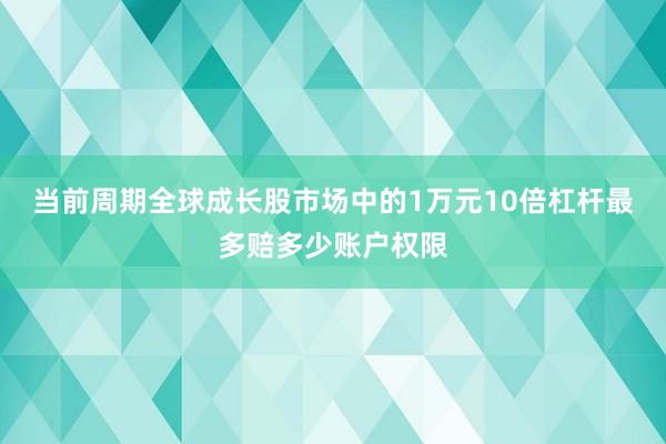 当前周期全球成长股市场中的1万元10倍杠杆最多赔多少账户权限